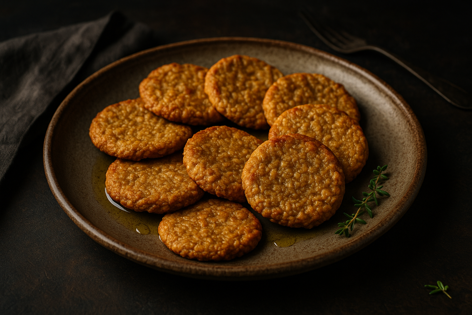 Galletas de avena y plátano para perros