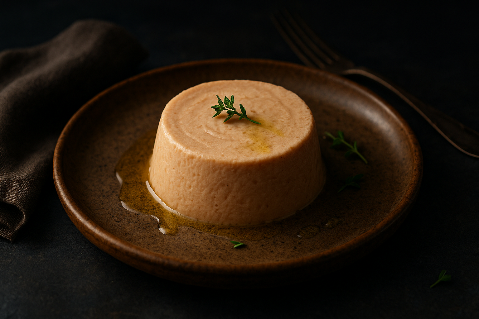 Mousse de pollo para gatos