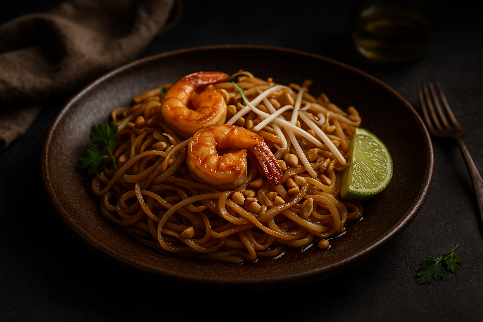 Pad Thai de gambas