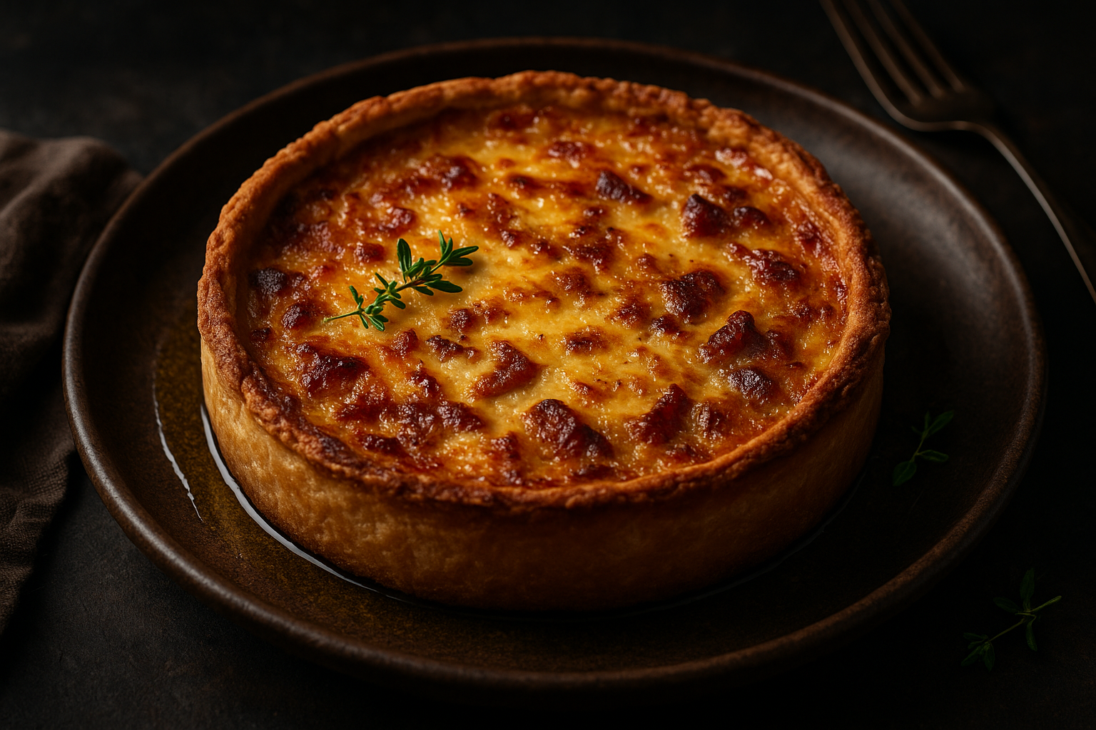 Quiche Lorraine clásica